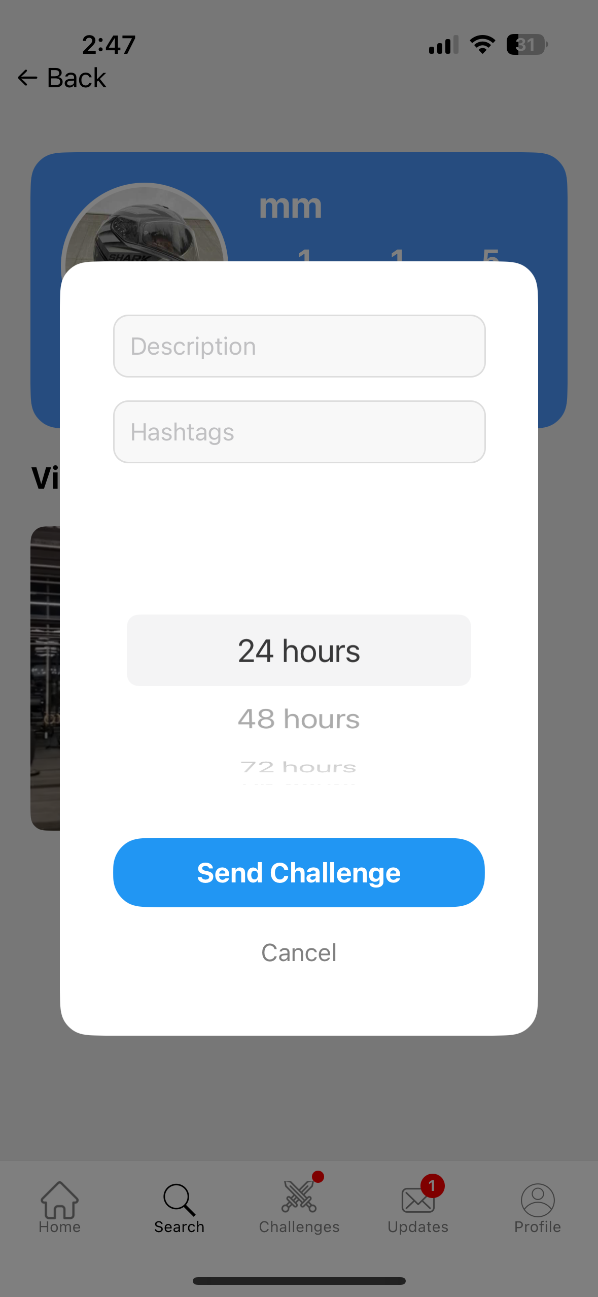 Create Challenge
